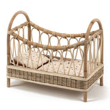 Cuna de Rattan para Muñecas - Apple
